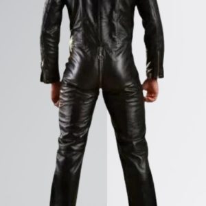 Genuine Leather Bodysuit Jumpsuits
