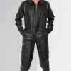 Mens Leather Coveralls